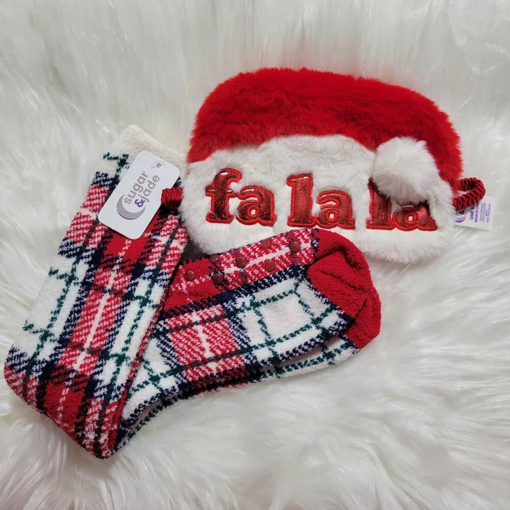 Sugar & Jane Sleep Eye Mask & Socks Set